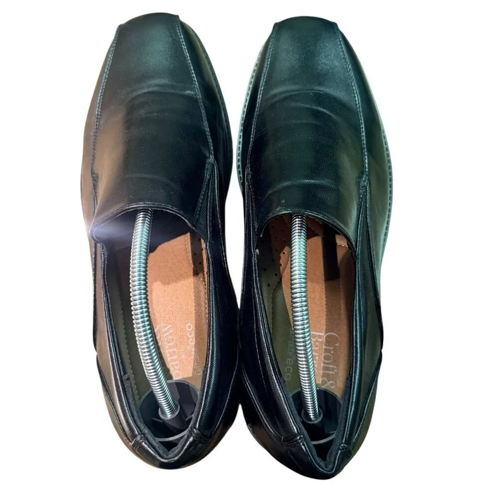 Croft & Barrow Men's Ortholite Eco Dress Shoes, Size 8M Black CBPERRY